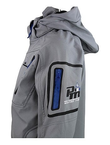 Blouson softshell garçon ECOLOK - PEAK MOUNTAIN