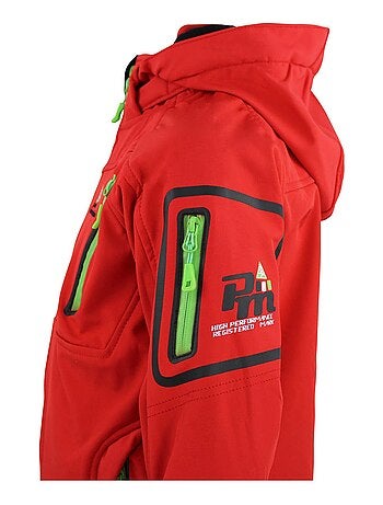 Blouson softshell garçon ECOLOK - PEAK MOUNTAIN