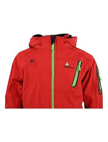 Blouson softshell garçon ECOLOK - PEAK MOUNTAIN