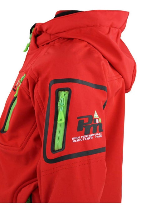 Blouson softshell garçon ECOLOK - PEAK MOUNTAIN - Kiabi