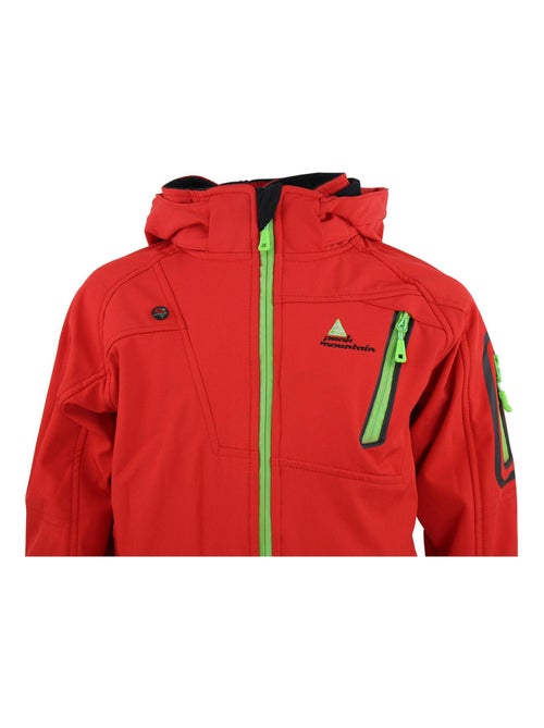 Blouson softshell garçon ECOLOK - PEAK MOUNTAIN - Kiabi