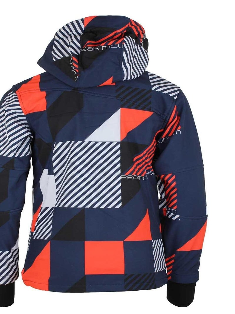 Blouson softshell garçon ECOVER - PEAK MOUNTAIN Bleu marine - Kiabi