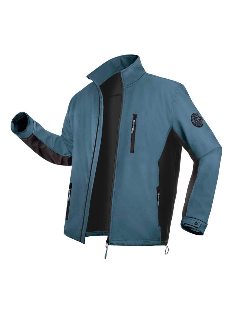 Blouson Softshell HighTech - Atlas For Men Bleu - Kiabi