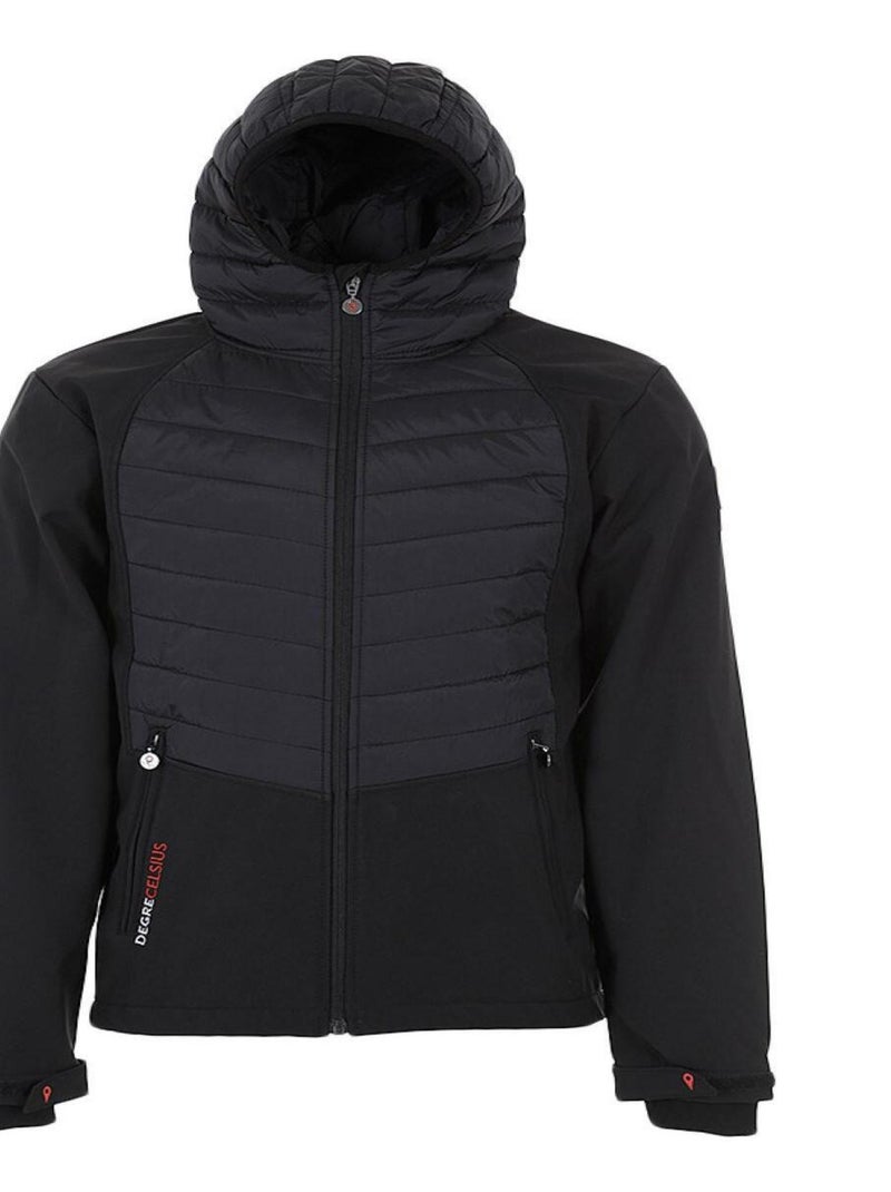 Blouson softshell homme CANDER Noir - Kiabi