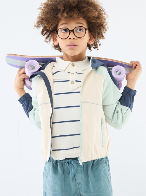 Blouson sportswear à capuche - Kiabi