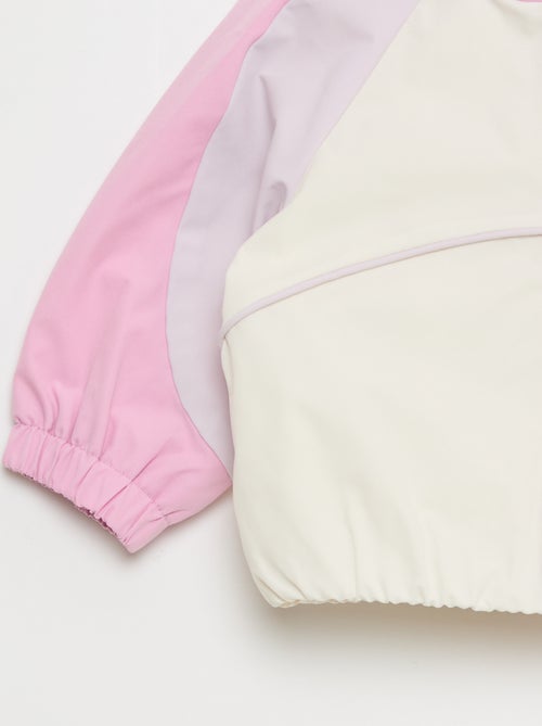 Blouson sportswear zippé à capuche - Kiabi