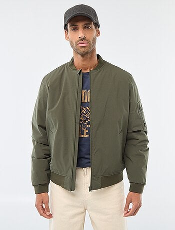 Blouson style aviateur avec poche zippée sur la manche