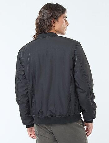 Blouson style aviateur poches à soufflet double entrée