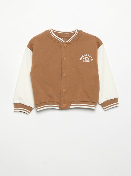 Blouson style campus américain - Kiabi Blouson style campus américain - Kiabi