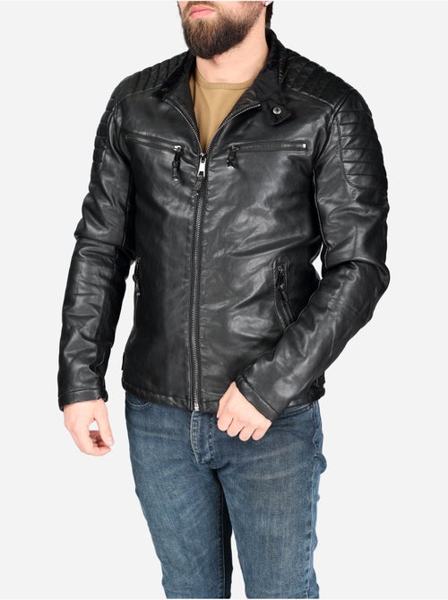 Blouson style motard - Mentex - Kiabi
