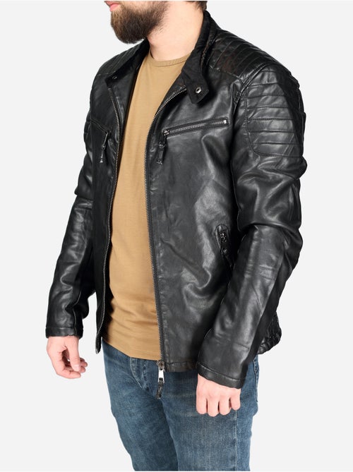 Blouson style motard - Mentex - Kiabi