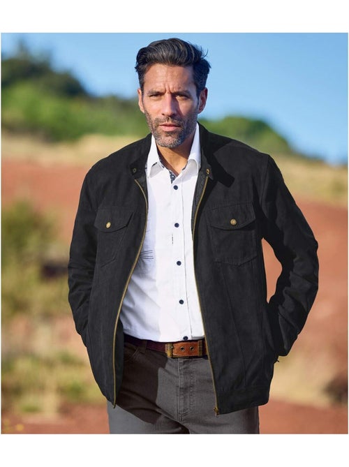 Blouson Suédine Arizona   - ATLAS FOR MEN - Kiabi