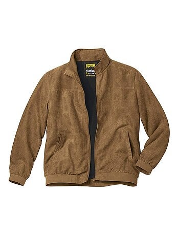 Blouson Suédine Doublé Polaire - ATLAS FOR MEN