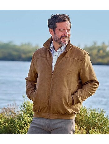 Blouson Suédine Doublé Polaire - ATLAS FOR MEN