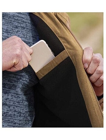 Blouson Suédine Doublé Polaire - ATLAS FOR MEN