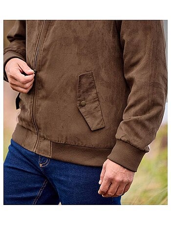 Blouson Suédine Doublé Polaire - ATLAS FOR MEN
