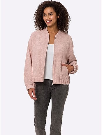 Blouson Superbe Bouclé - Taille Standard - Helline