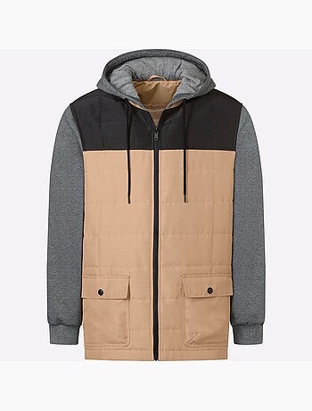 Blouson Superbe Mélange De Matières - Taille Standard - Witt
