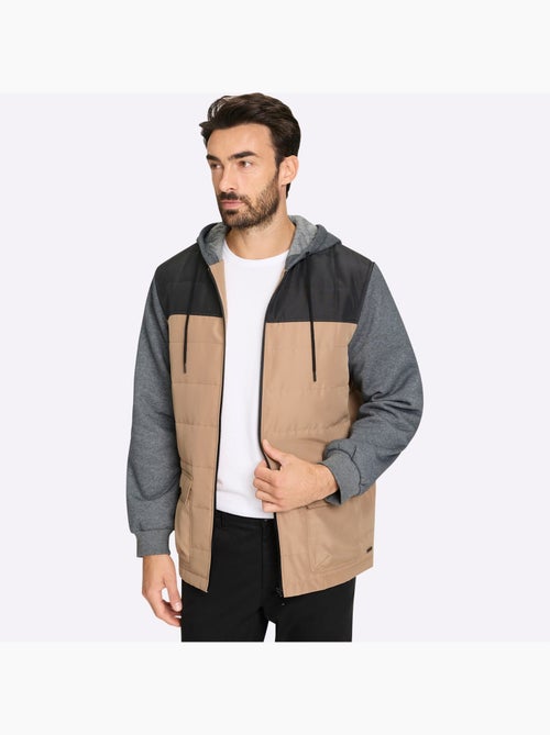 Blouson Superbe Mélange De Matières - Taille Standard - Witt - Kiabi