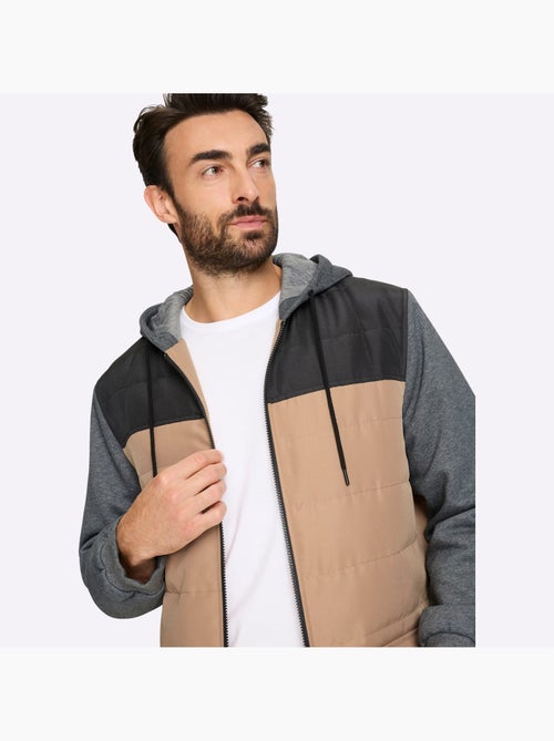 Blouson Superbe Mélange De Matières - Taille Standard - Witt - Kiabi