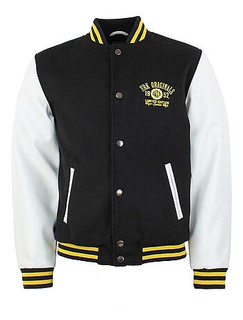 Blouson Teddy bi-matière CORTY - SRK