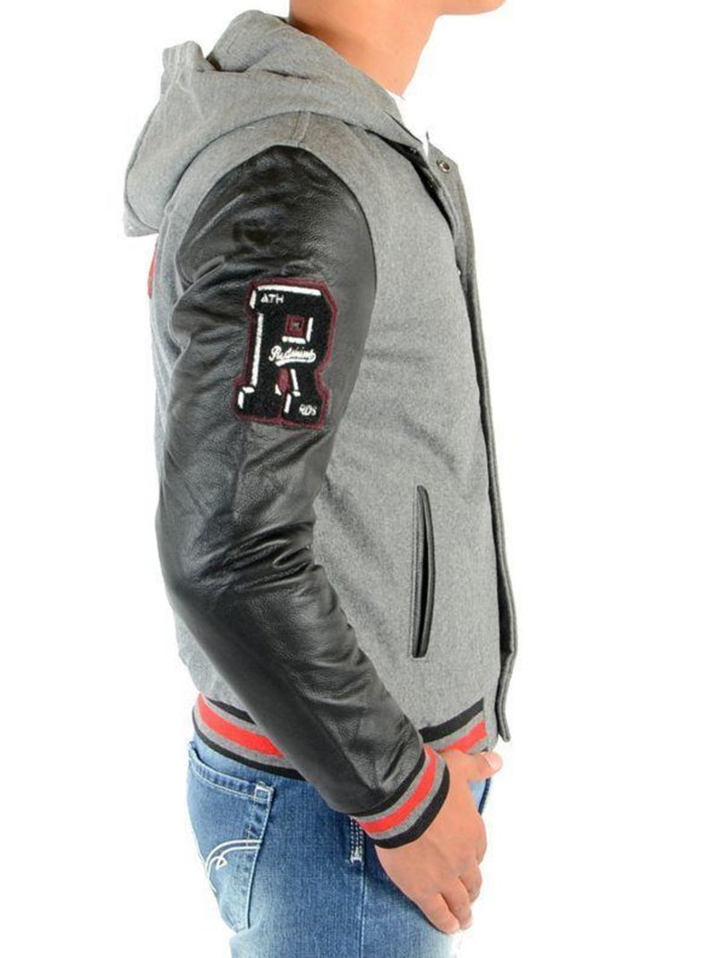Blouson Teddy Redskins Junior New Carty Noir - Kiabi