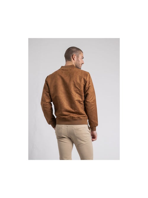 Blouson teddy suédine ZEGAN - Kiabi