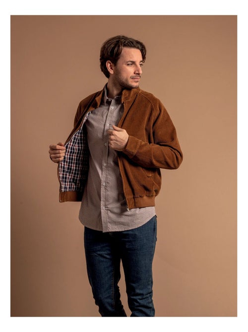 Blouson teddy velours ZELGIN - Kiabi