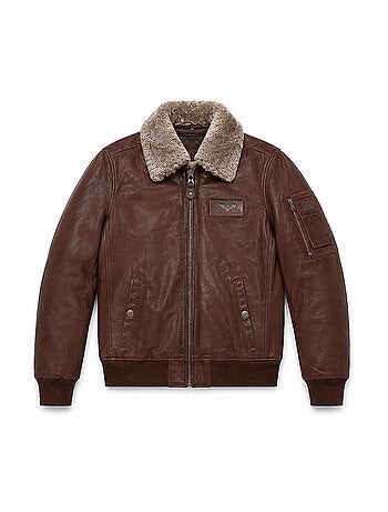 Blouson texaco fender pain brulé redskins