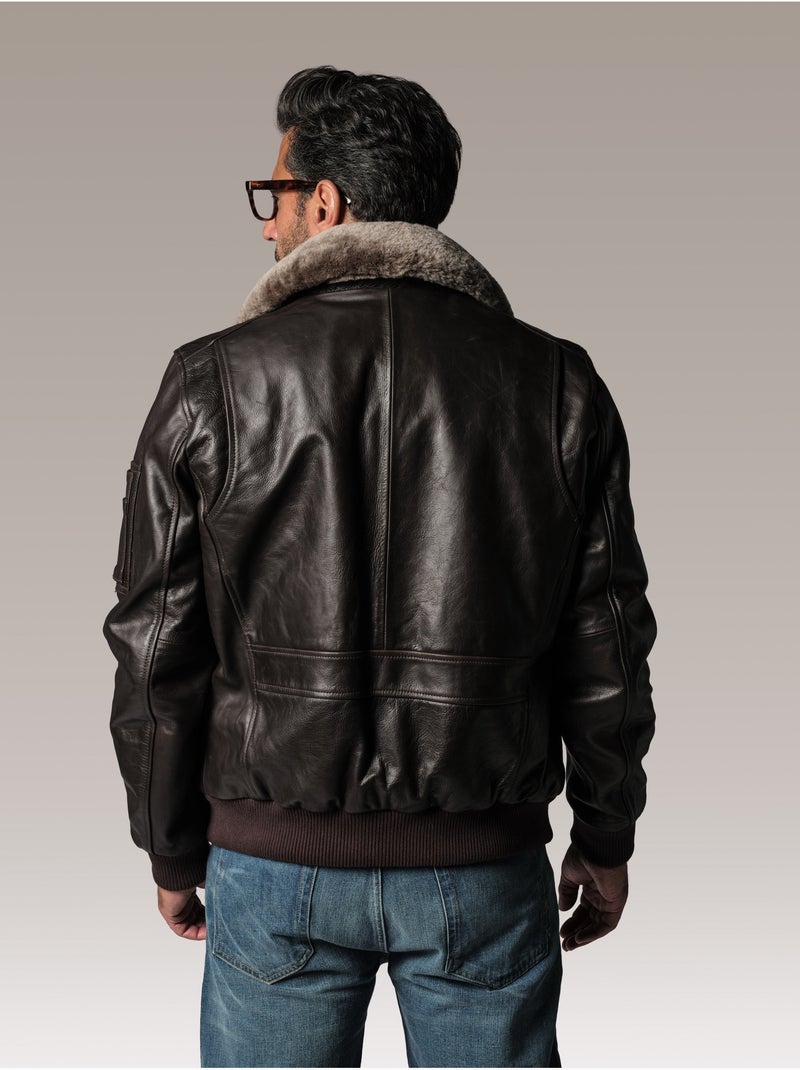 Blouson Texaco Fender  Redskins Marron - Kiabi