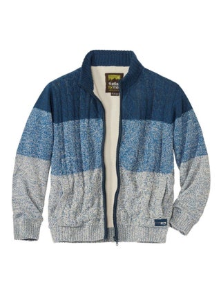 Blouson Tricot Doublé Sherpa Mountain   - ATLAS FOR MEN