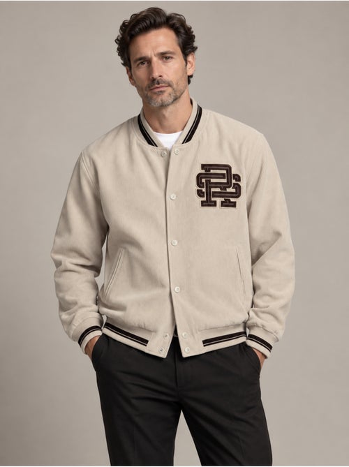 Blouson twins stradford blanc redskins - Kiabi Blouson twins stradford blanc redskins - Kiabi