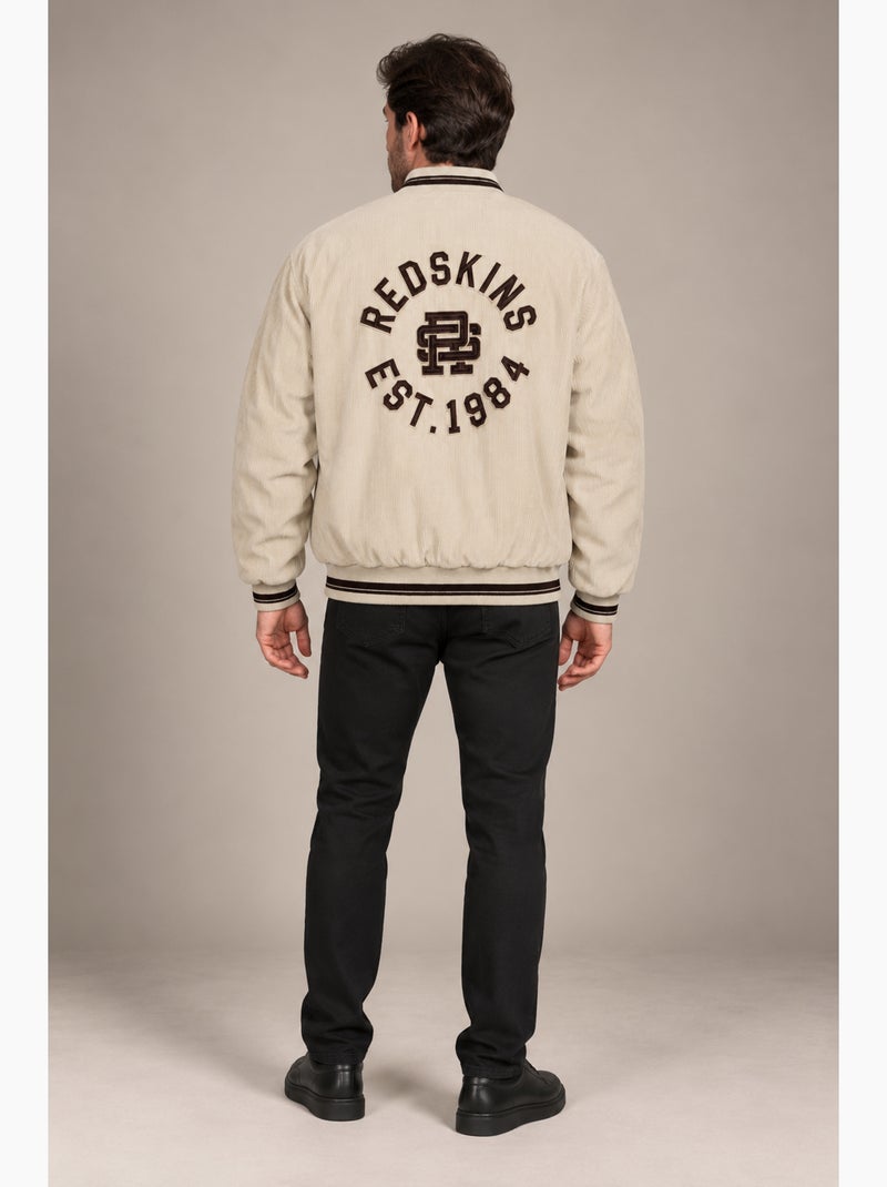 Blouson twins stradford blanc redskins Blanc - Kiabi