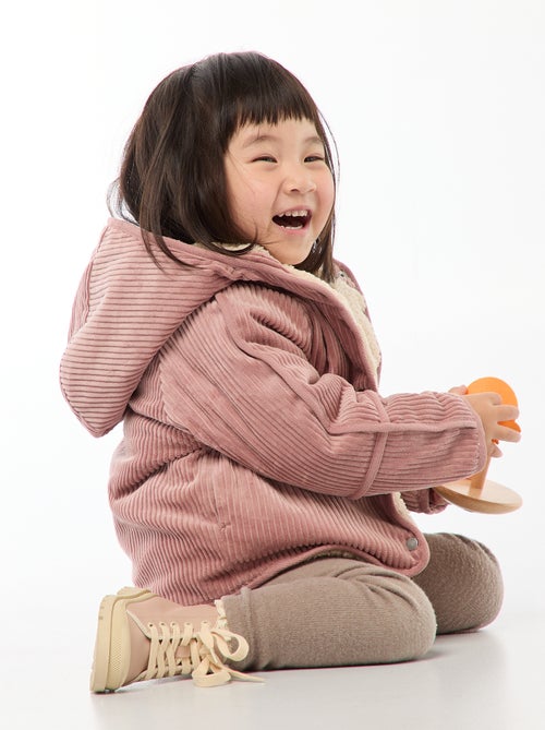 Blouson velours côtelé - Kiabi