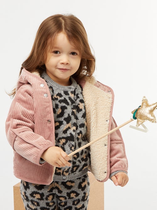 Blouson velours côtelé - Kiabi