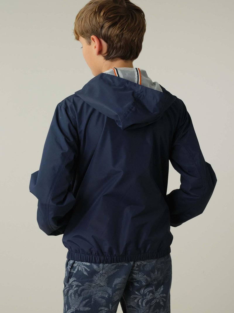 Blouson Veste style sportswear 'Deeluxe' Bleu marine - Kiabi