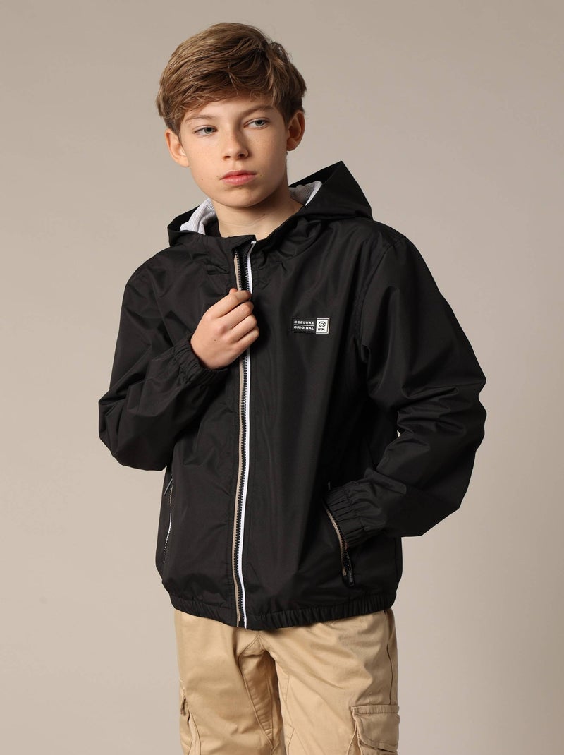 Blouson Veste style sportswear 'Deeluxe' Noir - Kiabi