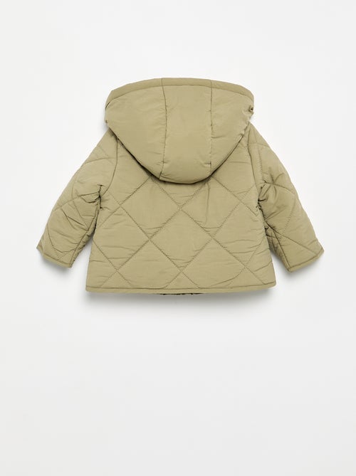 Blouson zippé à capuche - Kiabi