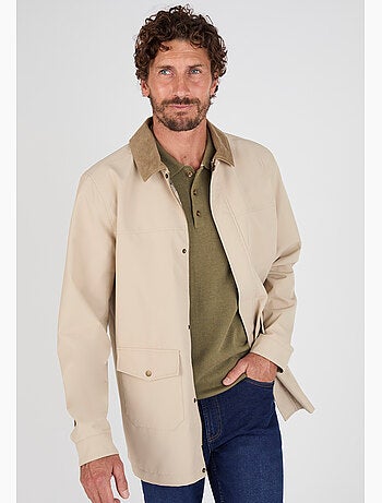 Blouson zippé col velours - Damart