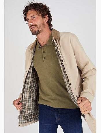 Blouson zippé col velours - Damart
