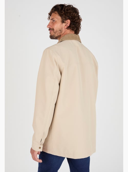 Blouson zippé col velours - Damart - Kiabi