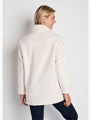 Blouson zippé manches longues polaire