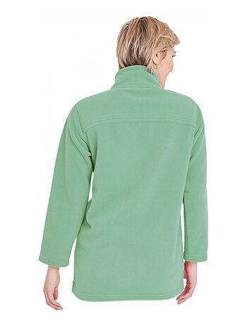 Blouson zippé manches longues polaire