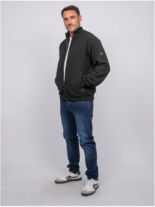 Blouson zippé matelassé zermade - Kiabi Blouson zippé matelassé zermade - Kiabi