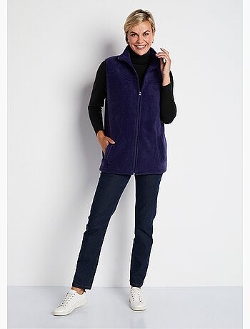 Blouson zippé sans manches polaire - Afibel