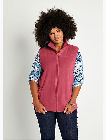 Blouson zippé sans manches polaire - Afibel