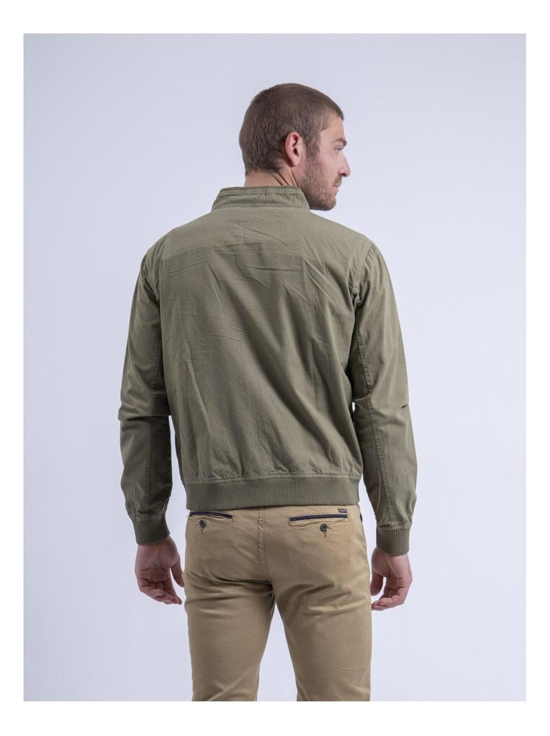 Blouson zirto Kaki - Kiabi
