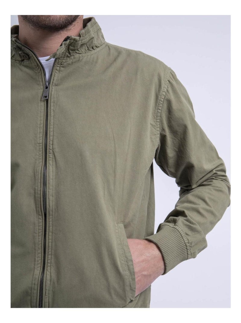 Blouson zirto Kaki - Kiabi