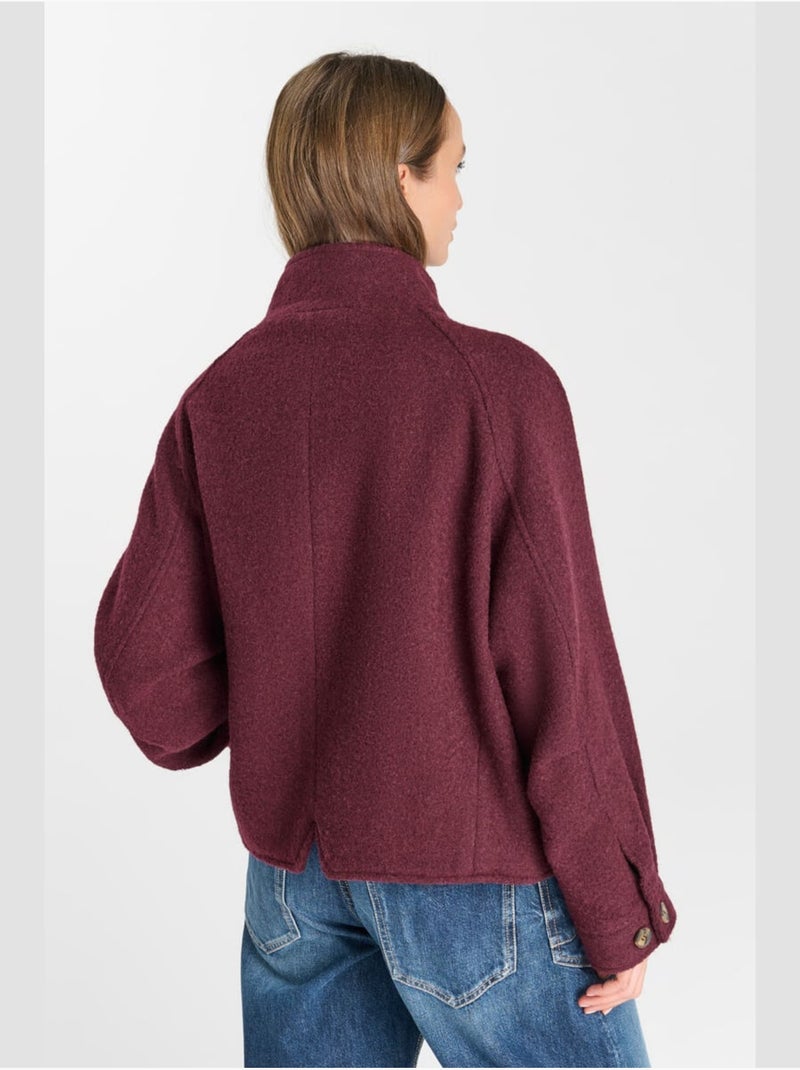 Blouson zoe 'le temps des cerises' Rouge - Kiabi