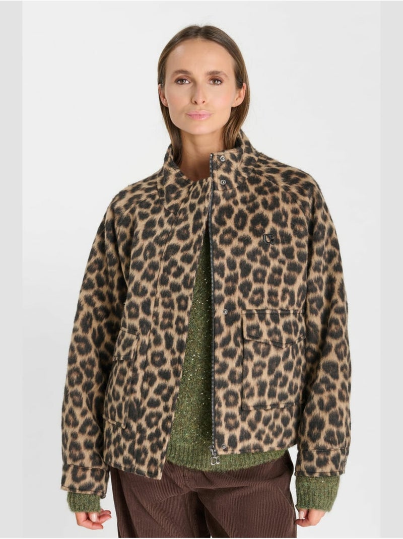 Blouson zoleo 'le temps des cerises' Marron - Kiabi
